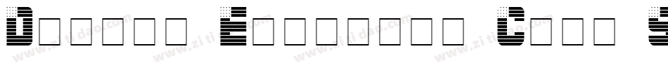Deices Engraved Caps SSi字体转换